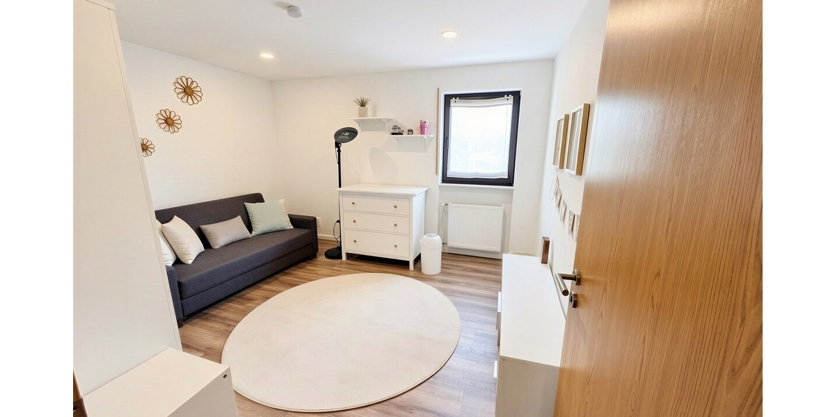 Modernisiertes Raumwunder: 130 m² Etagenwohnung mit 2 Balkonen und Garten - Etagenwohnung Otterberg | Angebot:27130943