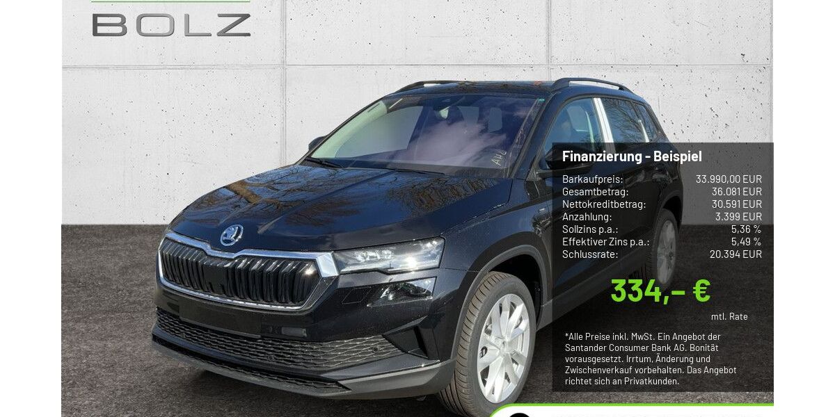 Skoda Karoq 9.800 km 33.990 &euro; Pulheim-Brauweiler 50259