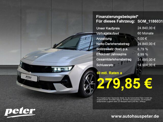 Opel Astra 7.500 km 24.840 &euro; Eschwege 37269