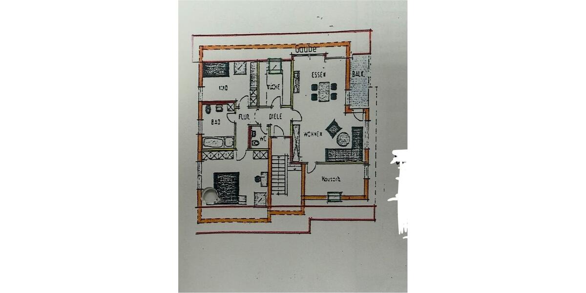 Dachgeschoßwohnung Niederstetten - 3 Zimmer, 96 m&sup2;, 198.500&euro; | Angebot:27006233