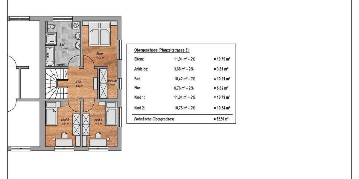 Reihenendhaus Wallersdorf Haidlfing - 5 Zimmer, 149 m&sup2;, 529.000&euro; | Angebot:26751831