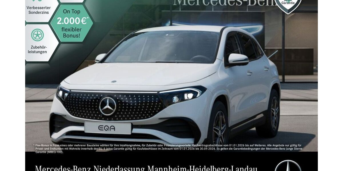 Mercedes-Benz EQA 13.578 km 43.890 &euro; Mannheim 68165