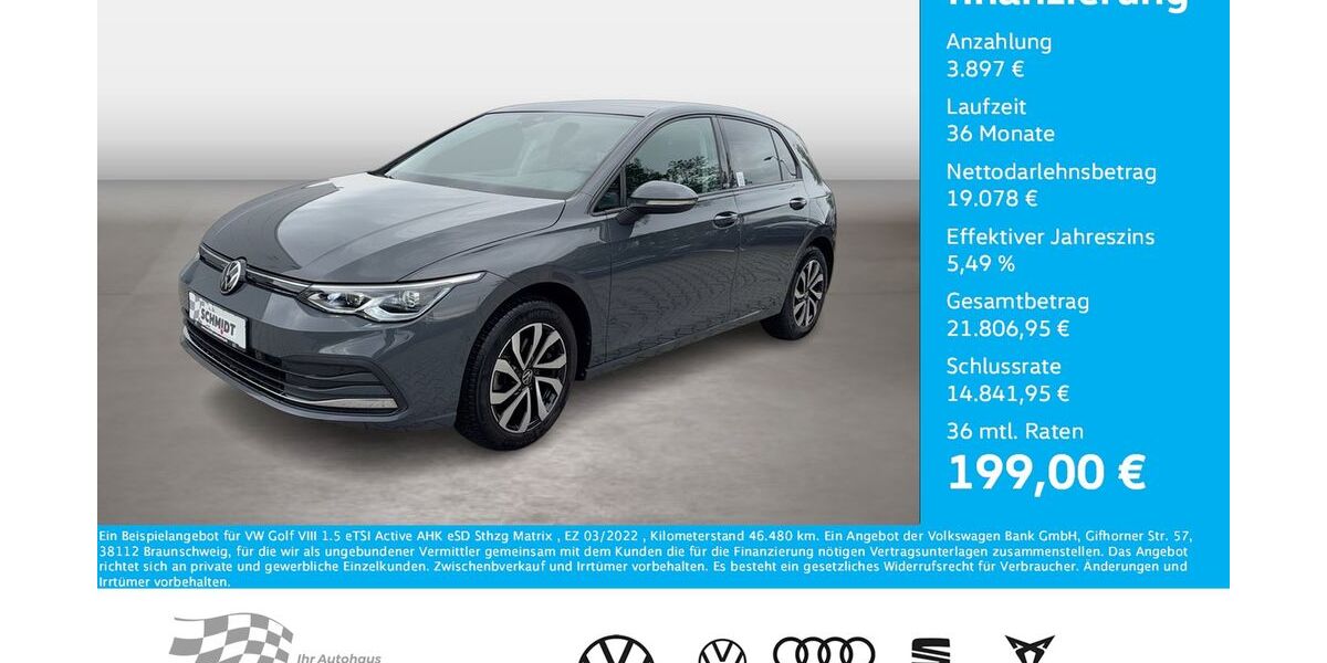 VW Golf 46.480 km 22.975 &euro; Bernsdorf 09337