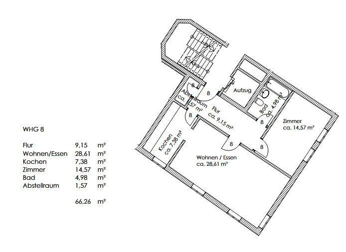 Gewerbeobjekt Ingolstadt - 2 Zimmer, 66 m&sup2;, 319.000&euro; | Angebot:25999782