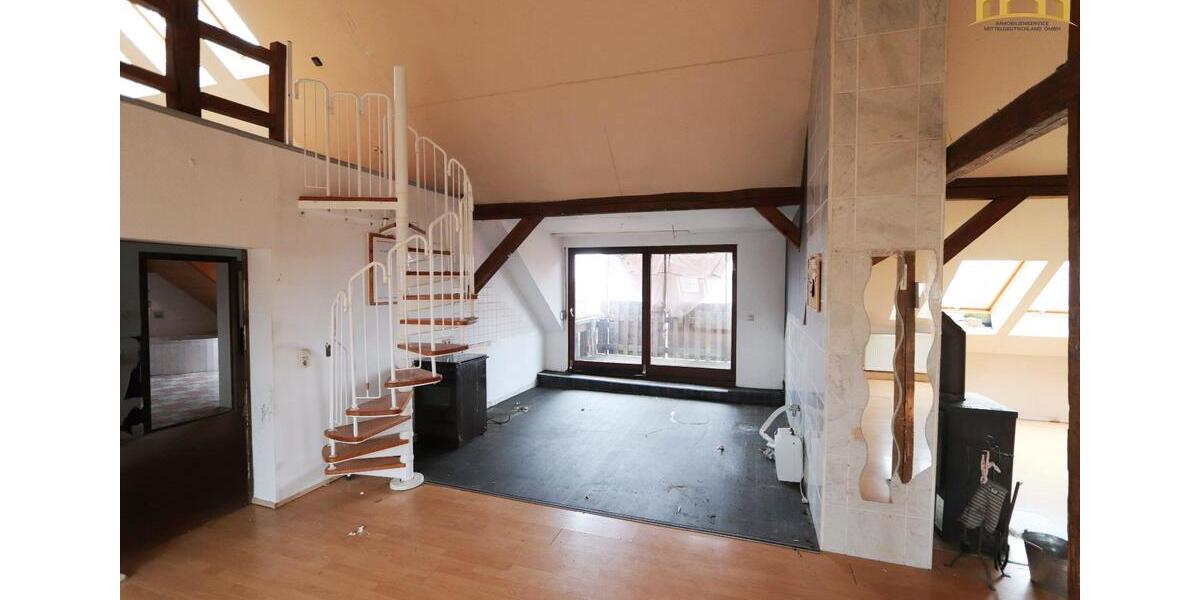 Dachgeschoßwohnung Hettstedt - 3 Zimmer, 120 m&sup2;, 520&euro; | Angebot:26233708
