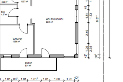 Wohnung Worms Nördliche Vororte - 2 Zimmer, 83 m&sup2;, 1.050&euro; | Angebot:25550872