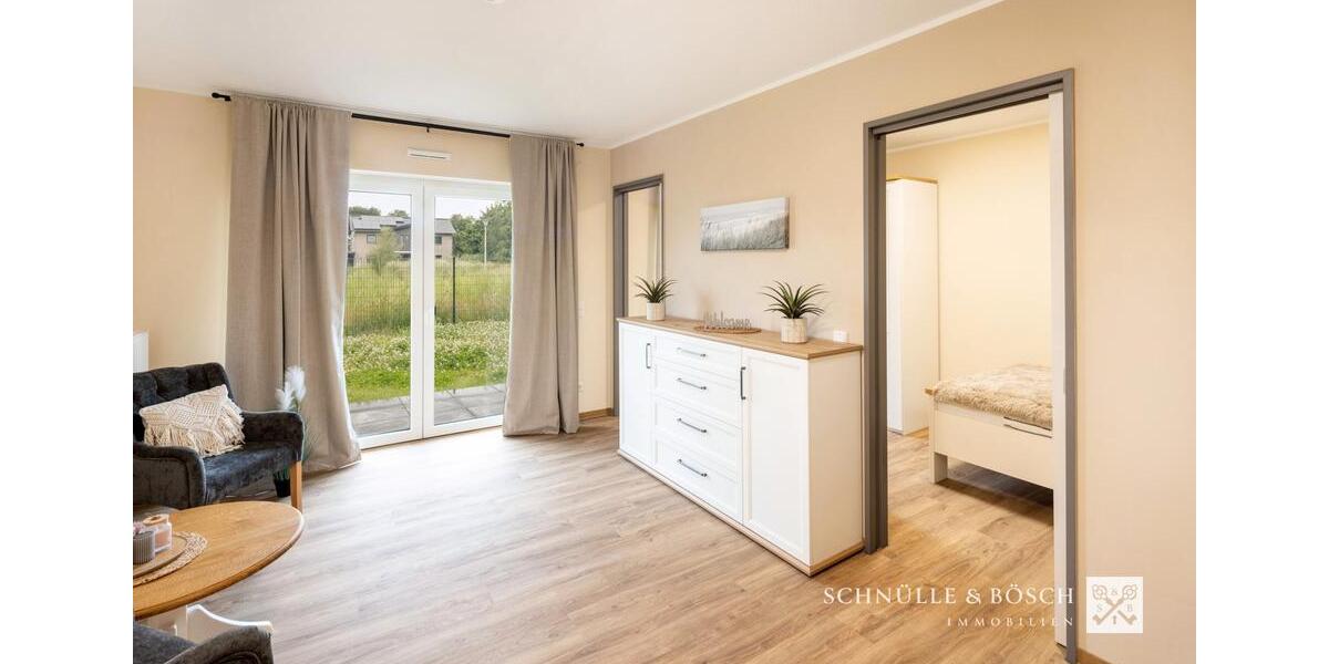 Etagenwohnung Drochtersen - 2 Zimmer, 41 m&sup2;, 600&euro; | Angebot:22065185