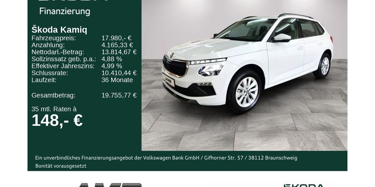 Skoda Kamiq 15.170 km 17.980 &euro; Borna 04552