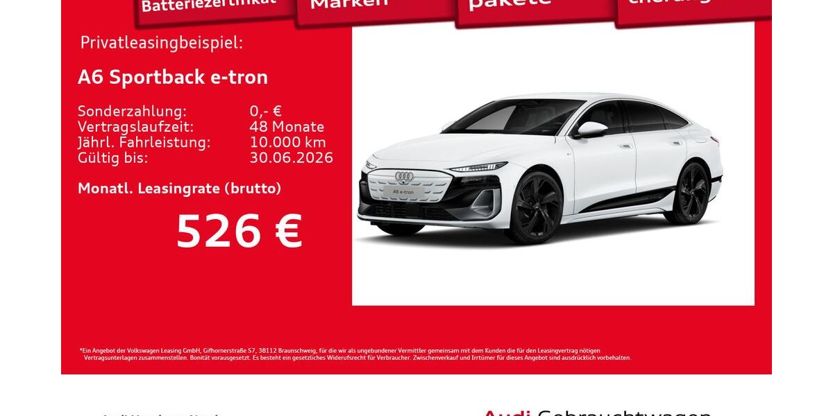 Audi A6 e-tron 4.710 km 55.890 &euro; Hamburg 22419