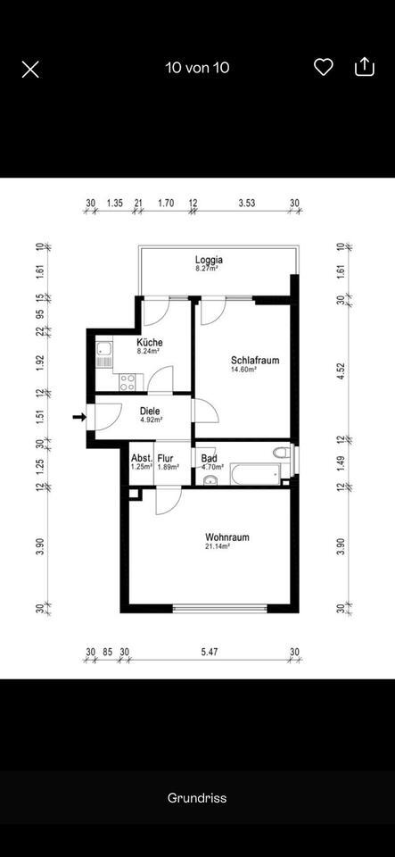 Kapitalanlage 2 Zimmer Wohnung