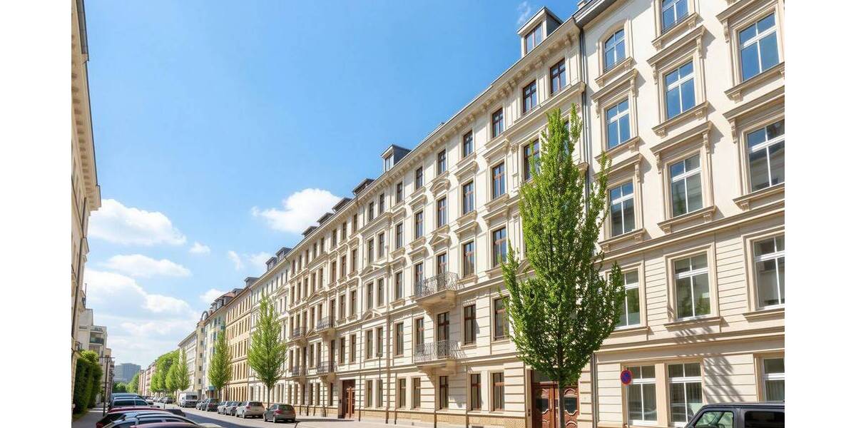 Etagenwohnung Leipzig Zentrum-Süd - 3 Zimmer, 73 m&sup2;, 259.000&euro; | Angebot:26696339