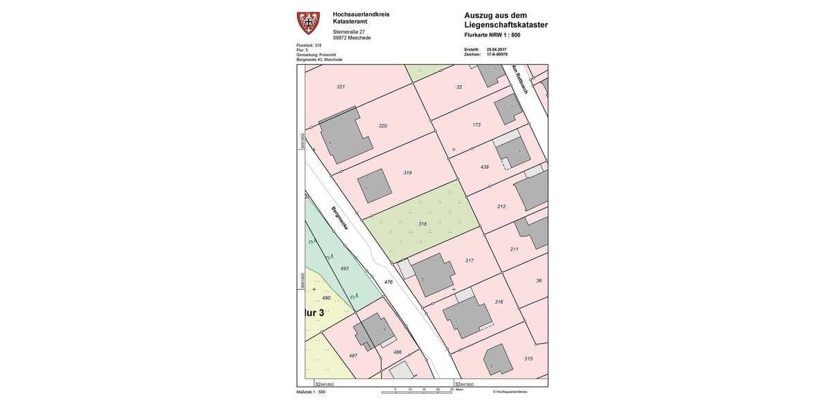 Grundstück Meschede Freienohl - 144.000&euro; | Angebot:20343956