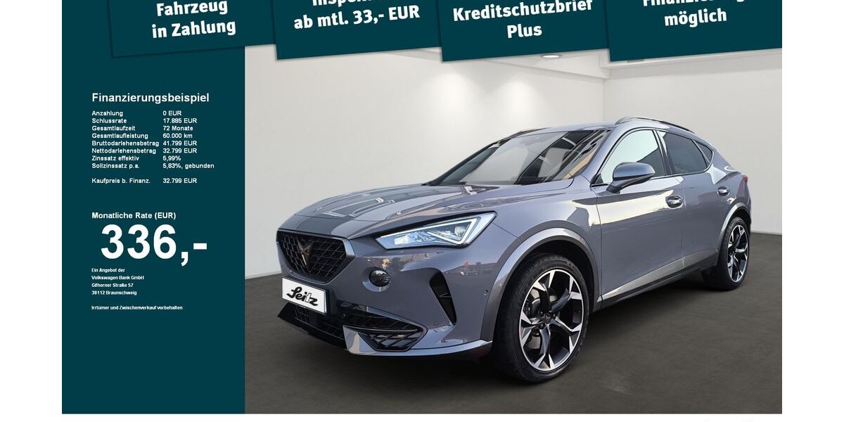 Cupra Formentor 37.200 km 32.189 &euro; Memmingen 87700