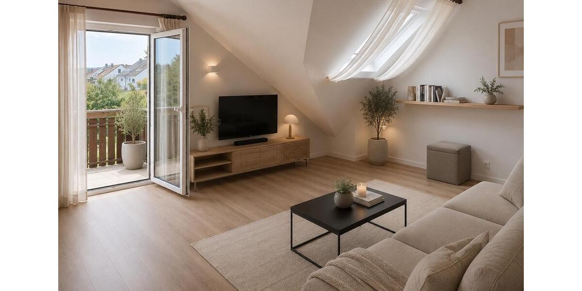 Dachgeschoßwohnung Heroldsberg - 2 Zimmer, 51 m&sup2;, 199.000&euro; | Angebot:26816544