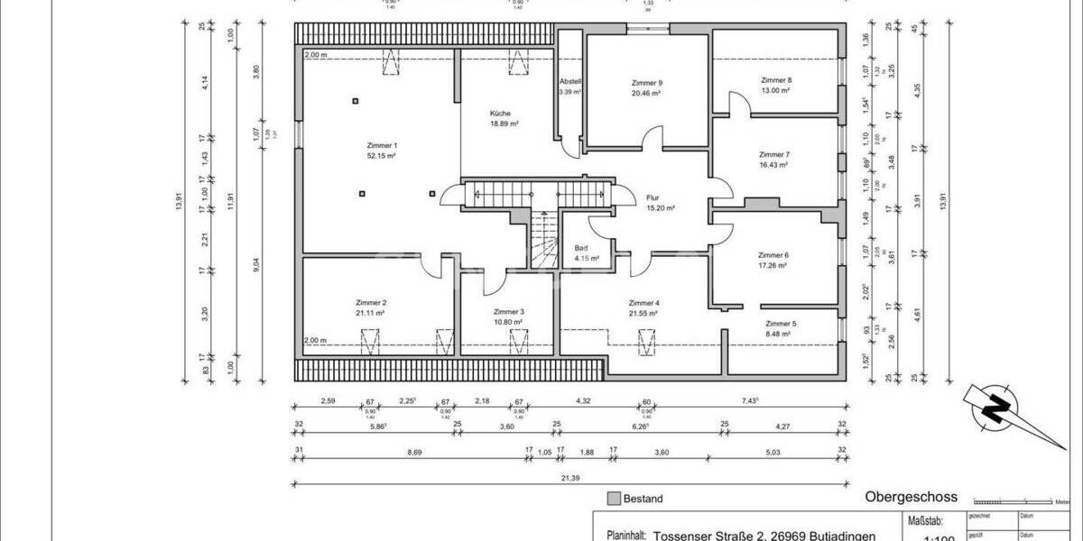 Gewerbeobjekt Butjadingen Tossens - 1 Zimmer, 499.500&euro; | Angebot:25801206