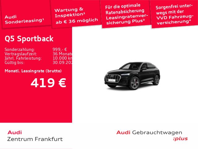 Audi Q5 9.113 km 49.590 &euro; Frankfurt am Main 60326