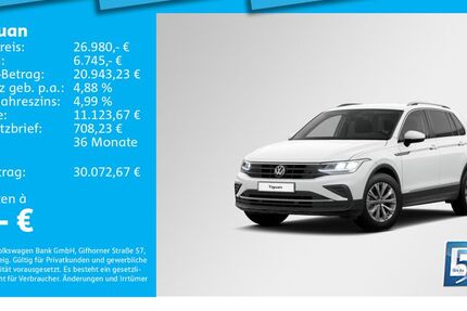 VW Tiguan 28.964 km 26.980 &euro; Ottobrunn 85521