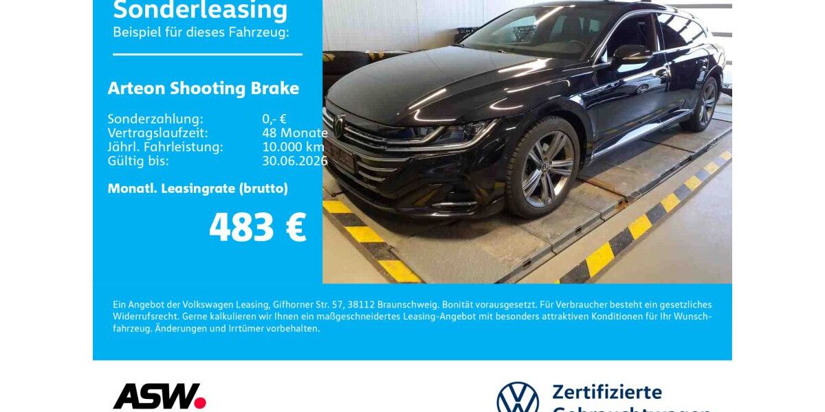 VW Arteon 48.800 km 36.930 &euro; Neckarsulm 74172