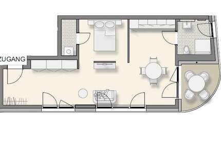 Wohnung Weinsberg - 1 Zimmer, 59 m&sup2;, 345.900&euro; | Angebot:26307879