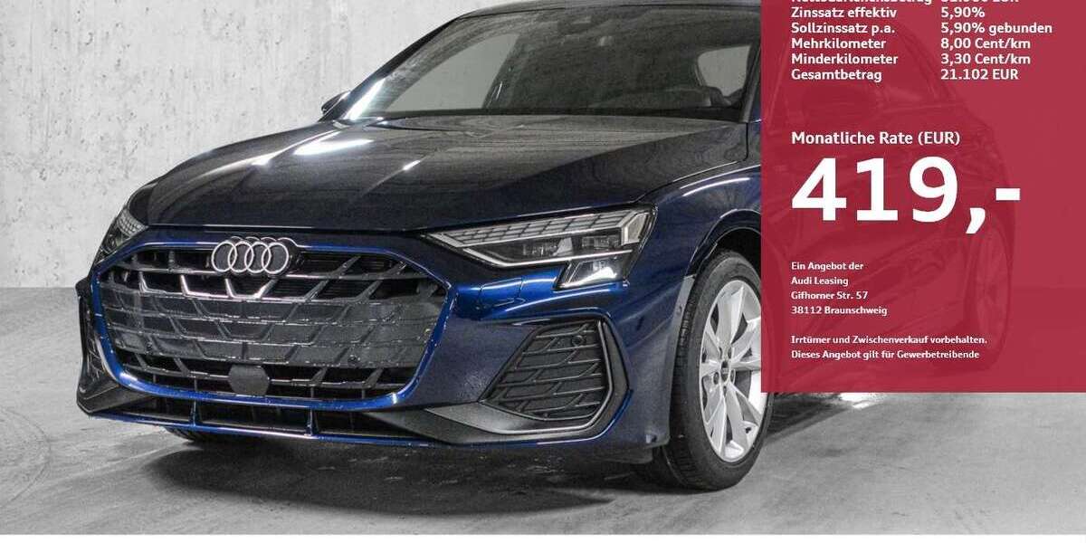 Audi A3 10.000 km 39.990 &euro; Düsseldorf 40549