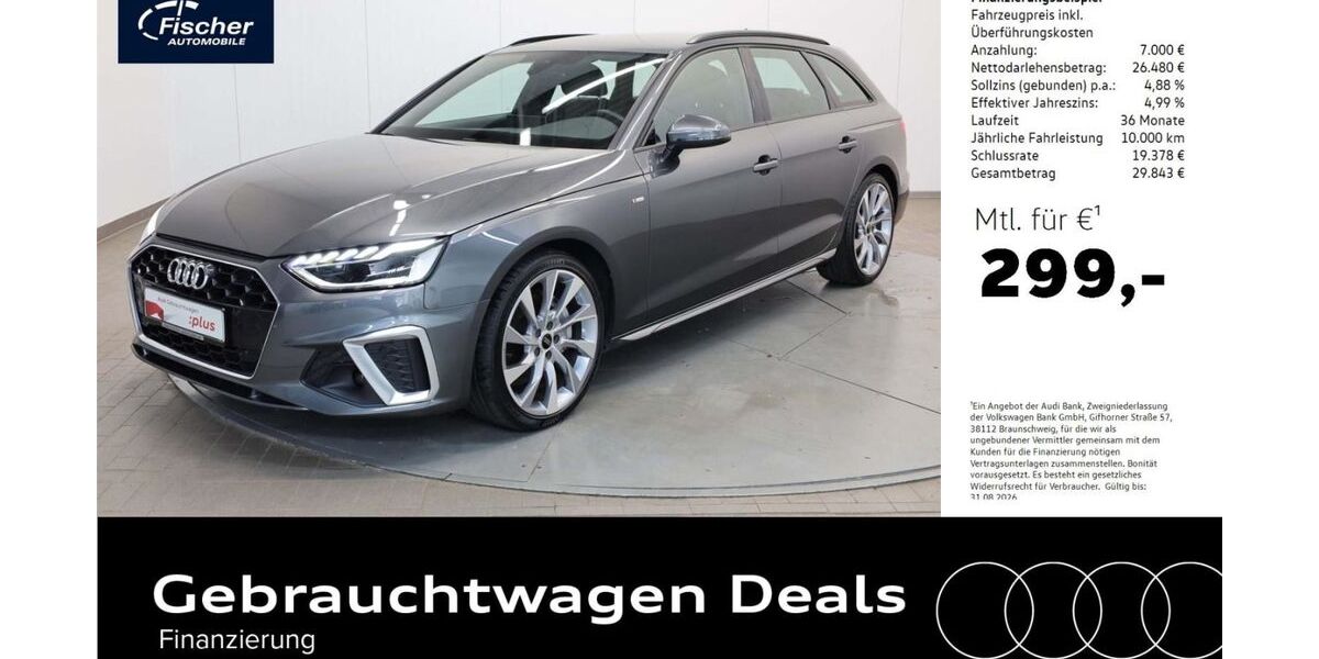 Audi A4 54.732 km 29.980 &euro; Ursensollen 92289