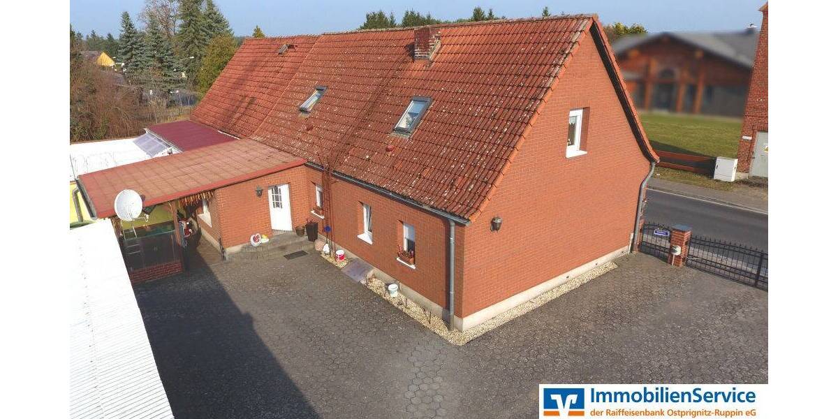 Doppelhaushälfte Kyritz Lellichow - 5 Zimmer, 133 m&sup2;, 285.000&euro; | Angebot:25996290