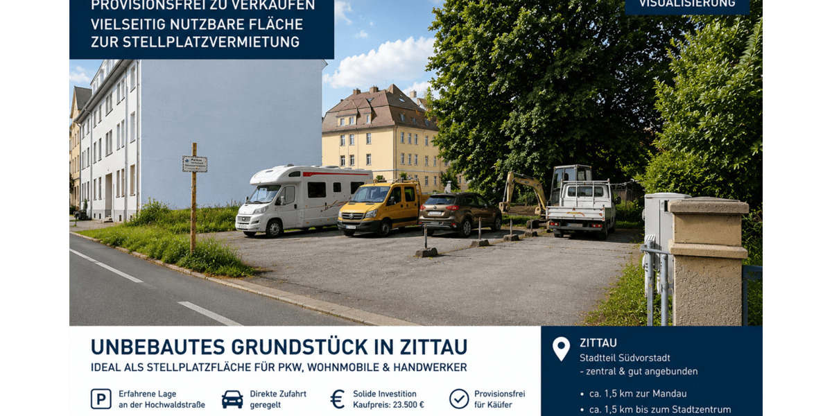 Grundstück Zittau - 23.500&euro; | Angebot:26863072
