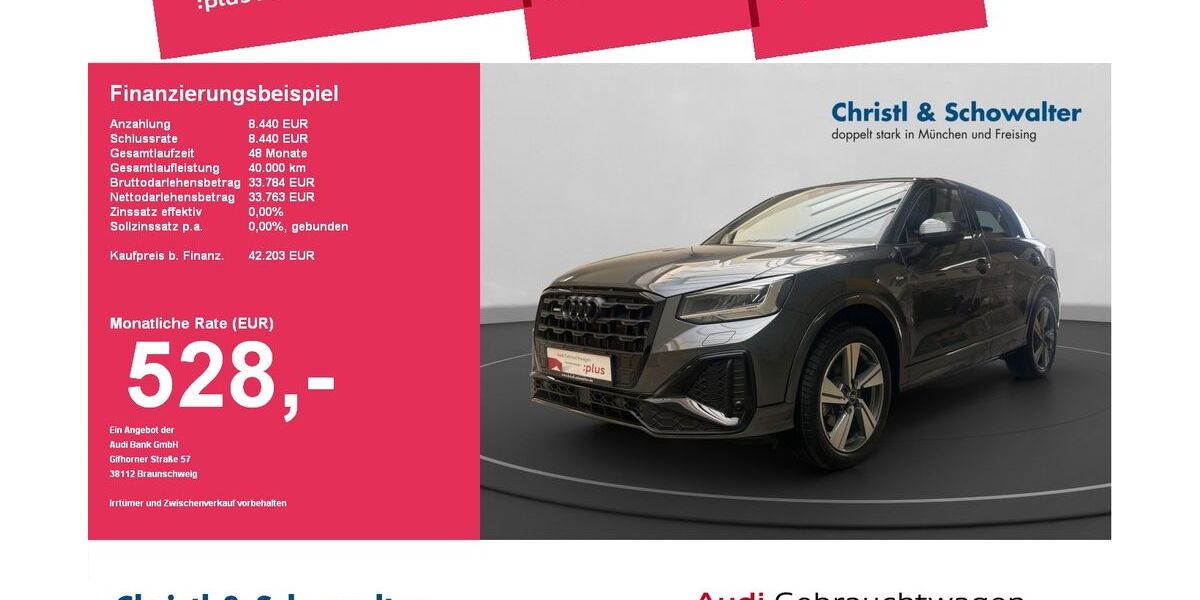 Audi Q2 1.735 km 42.203 &euro; Freising 85356