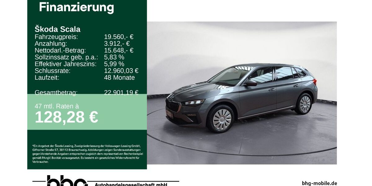 Skoda Scala 22.214 km 19.560 &euro; Ettlingen 76275