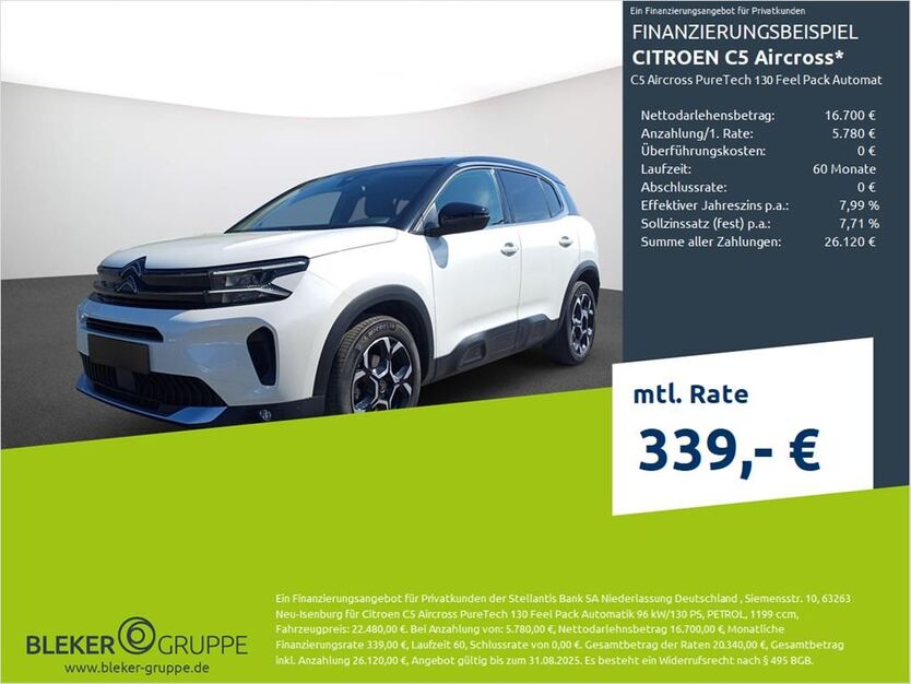Citroen C5 Aircross 30.958 km 20.980 € Münster - Amelsbüren 48163