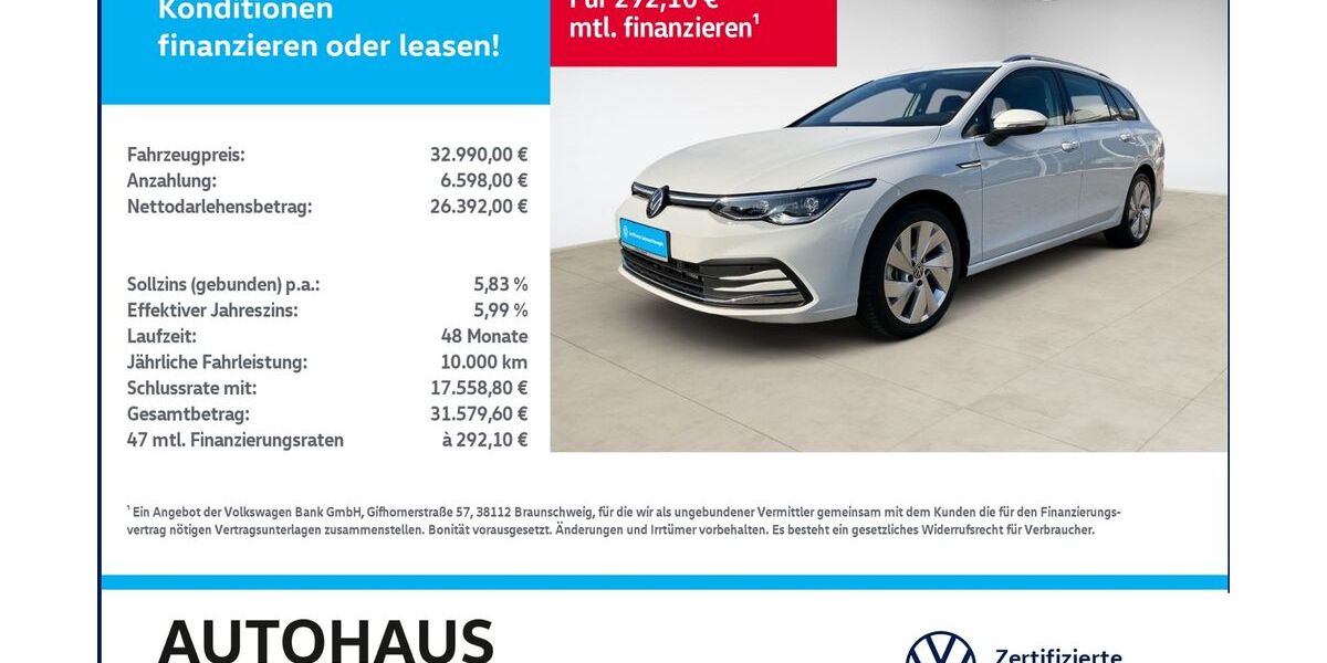 VW Golf 19.468 km 32.480 &euro; Bitterfeld-Wolfen 06749