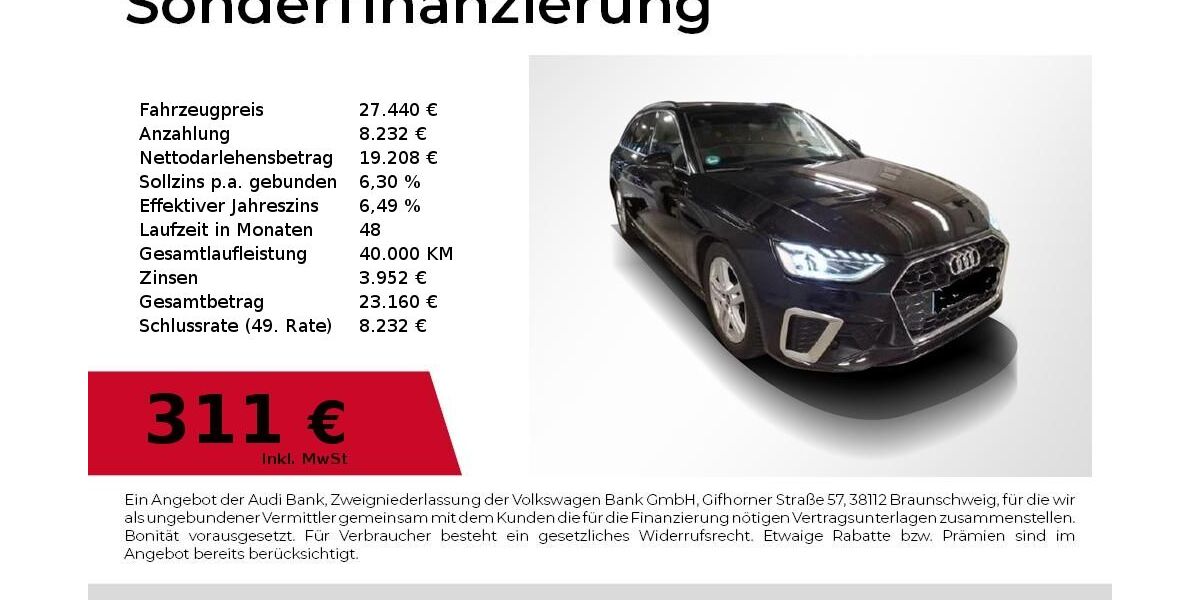 Audi A4 64.700 km 27.440 &euro; Nürnberg 90411