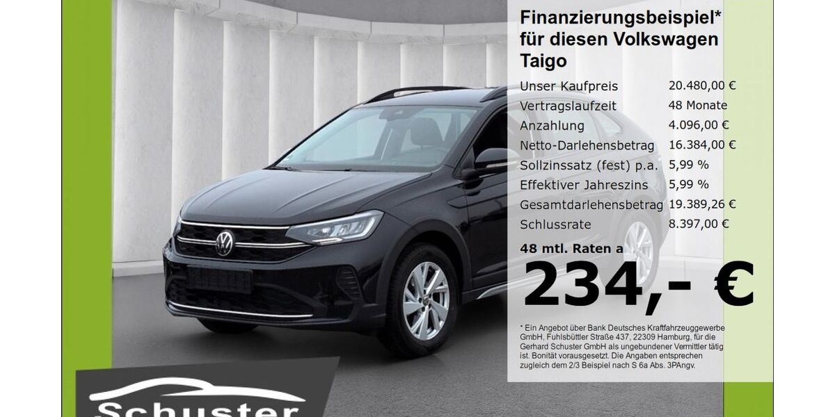 VW Taigo 3.813 km 20.480 &euro; Ruhstorf 94099