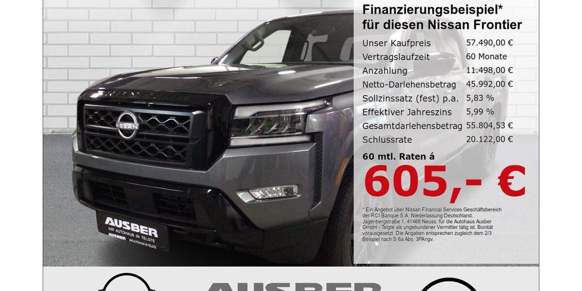 Nissan Frontier 1.702 km 57.490 &euro; Telgte 48291