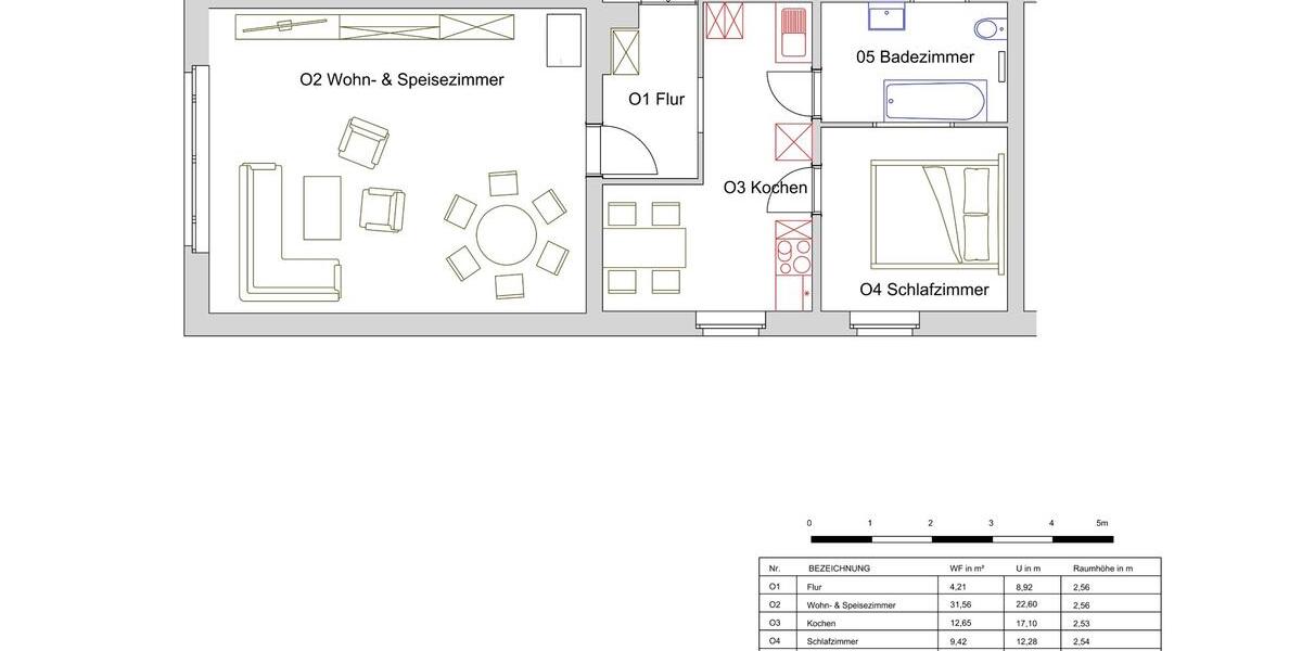 Etagenwohnung Lubmin - 2 Zimmer, 64 m&sup2;, 670&euro; | Angebot:26091668