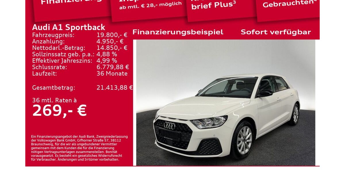 Audi A1 15.400 km 19.800 &euro; Berlin 10587