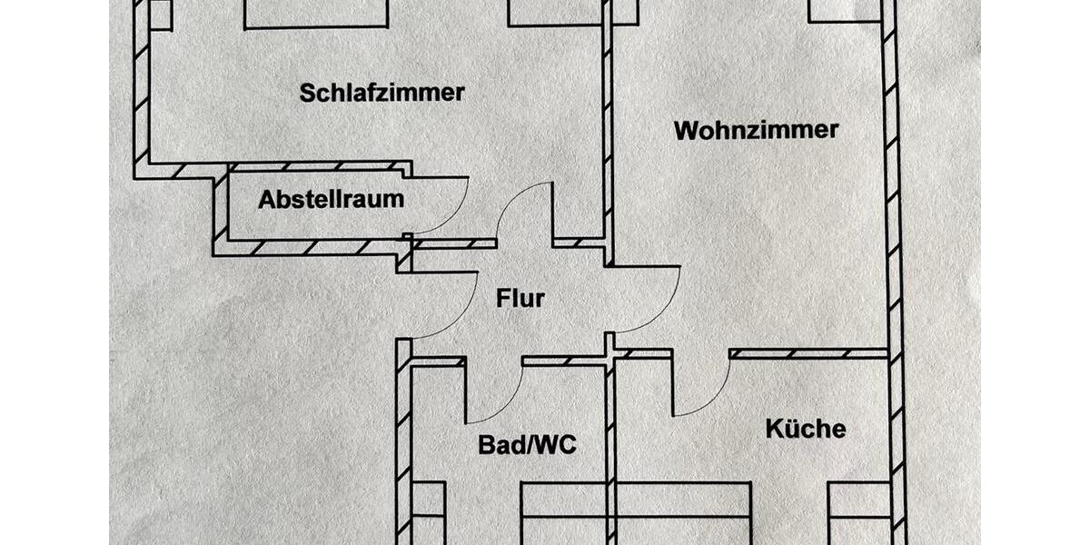 Etagenwohnung Oelsnitz (Vogtland) - 2 Zimmer, 48 m&sup2;, 309&euro; | Angebot:26150546