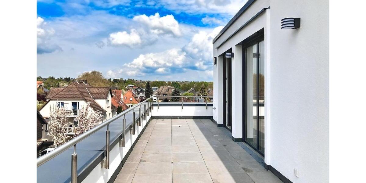 Über den Wolken: Exklusives Penthouse mit Panoramaterrasse in Kassel-Kirchditmold 2 zimmer