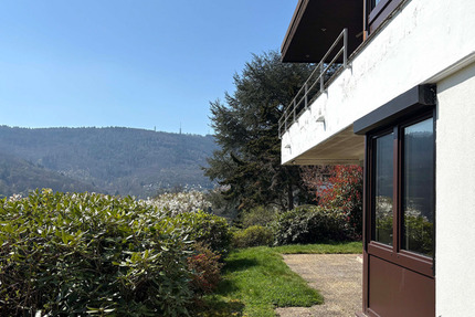 Architektur & Ausblick: großzügiges Zweifamilienhaus im Bauhausstil in Heidelberg 6 zimmer