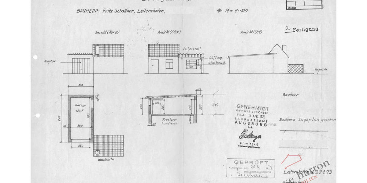 Grundstück Stadtbergen / Leitershofen Leitershofen - 449.000&euro; | Angebot:23936160