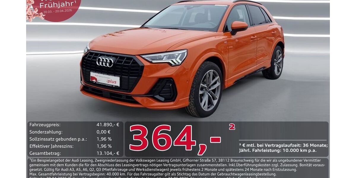 Audi Q3 3.103 km 41.890 &euro; Ingolstadt 85057