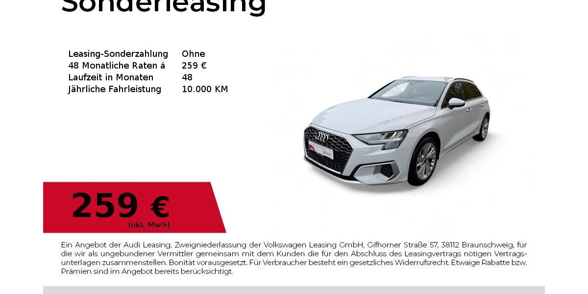 Audi A3 6.664 km 27.480 &euro; Dessau-Roßlau 06844