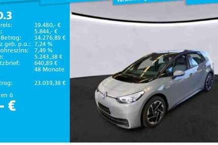 VW ID.3 28.074 km 19.480 € Hanau 63452