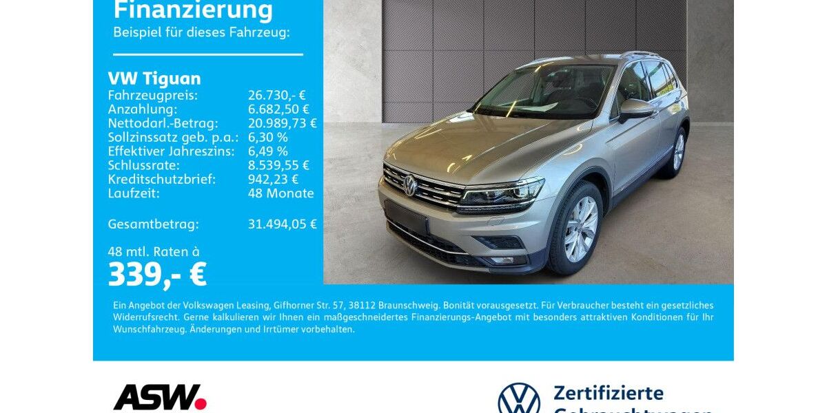 VW Tiguan 69.900 km 26.730 &euro; Bad Rappenau 74906