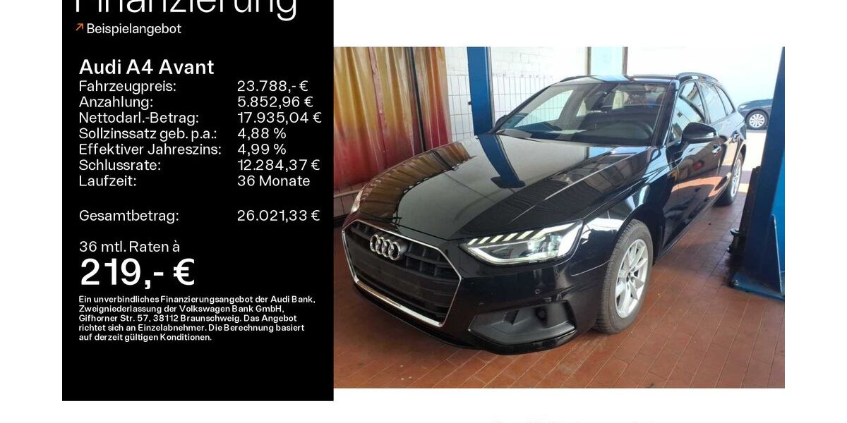 Audi A4 83.000 km 23.788 &euro; Mühlheim 63165