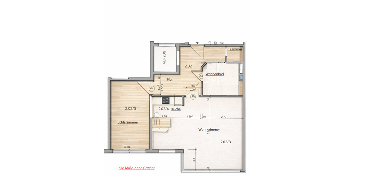 Vermietete Eigentumswohnung (csi 13304) in Berlin-Mahlsdorf - Etagenwohnung Berlin Mahlsdorf | Angebot:27129724