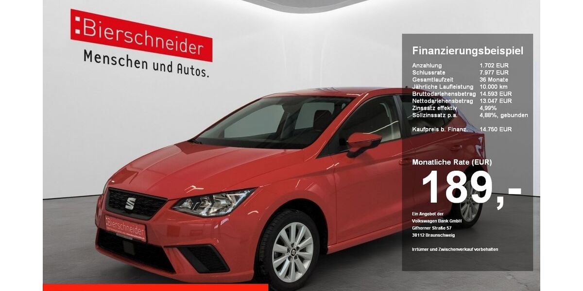 Seat Ibiza 38.995 km 14.350 &euro; Regensburg 93055