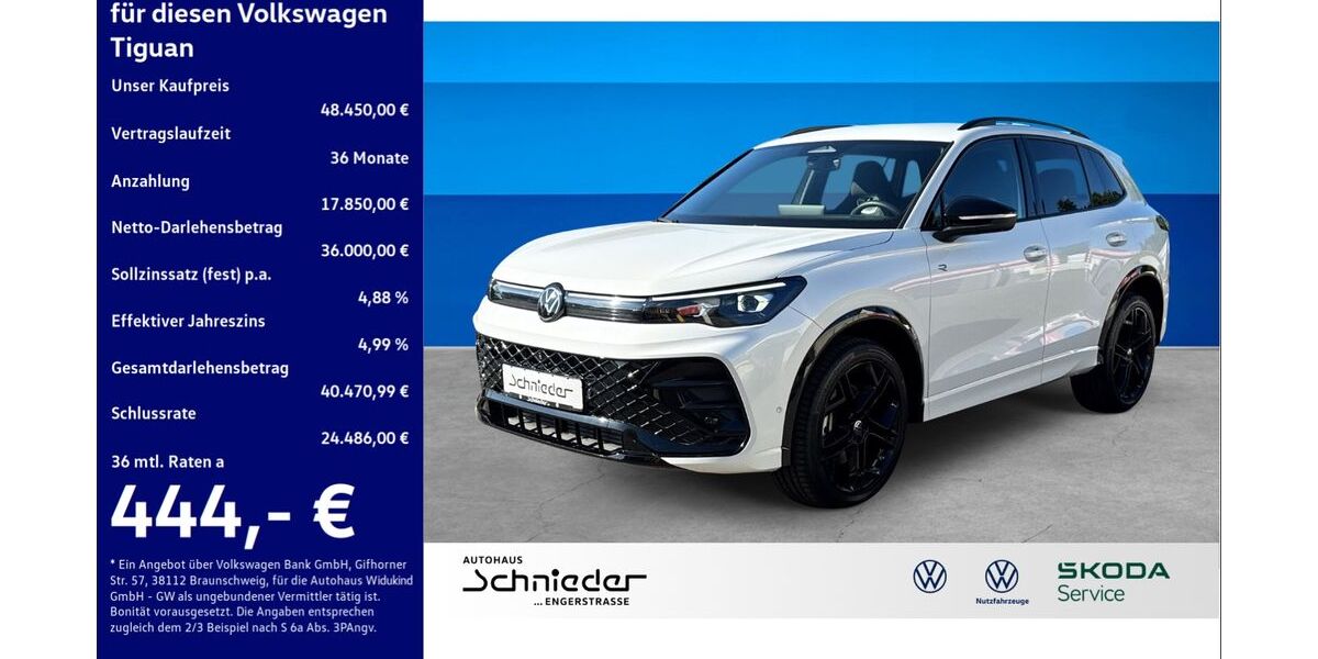 VW Tiguan 13.723 km 47.650 &euro; Enger 32130