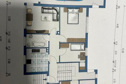 Kernsanierte 4 Zimmerwohnung im EG mit Garten zimmer