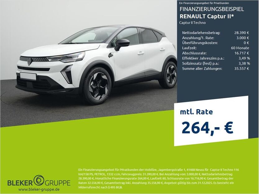Renault Captur 1.500 km 31.390 € Ahaus 48683